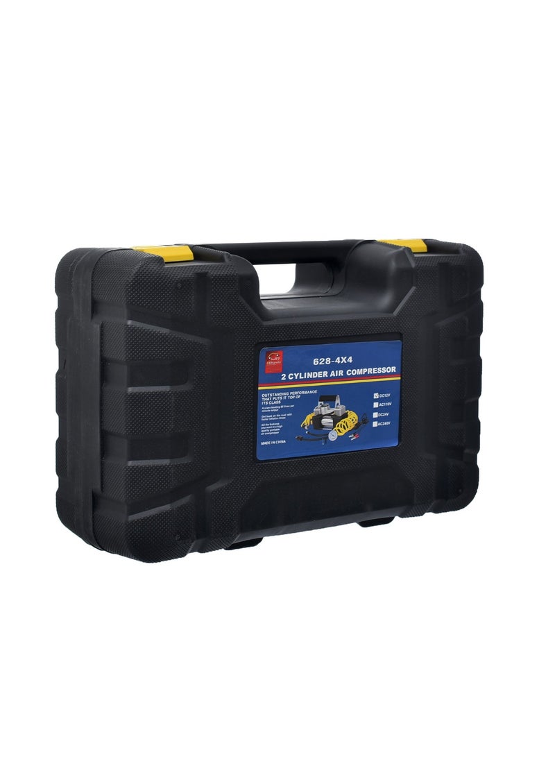 Double Cylinder Professional Air Compressor With Tool Kit - Tire Air Compressor Inflator Wit Tools Kit - Image 3